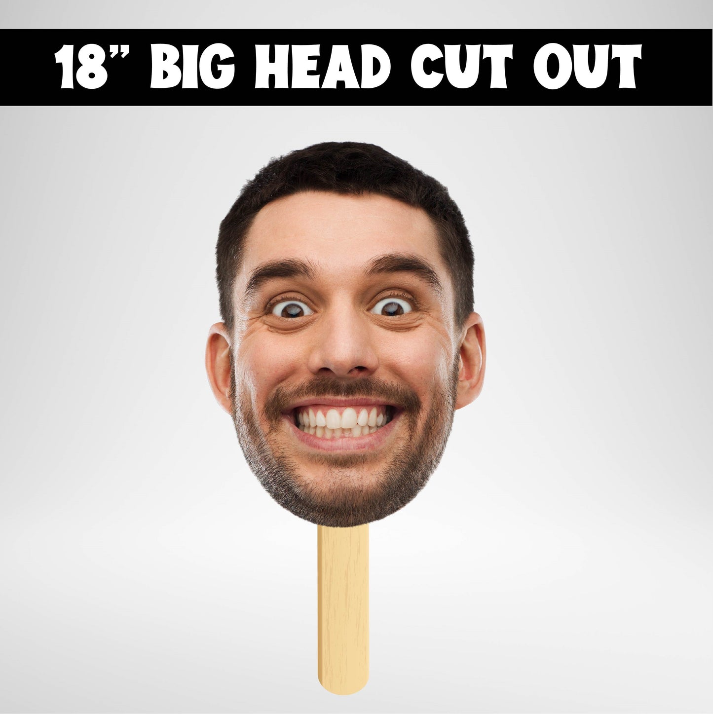 18" Big Head Cut Out