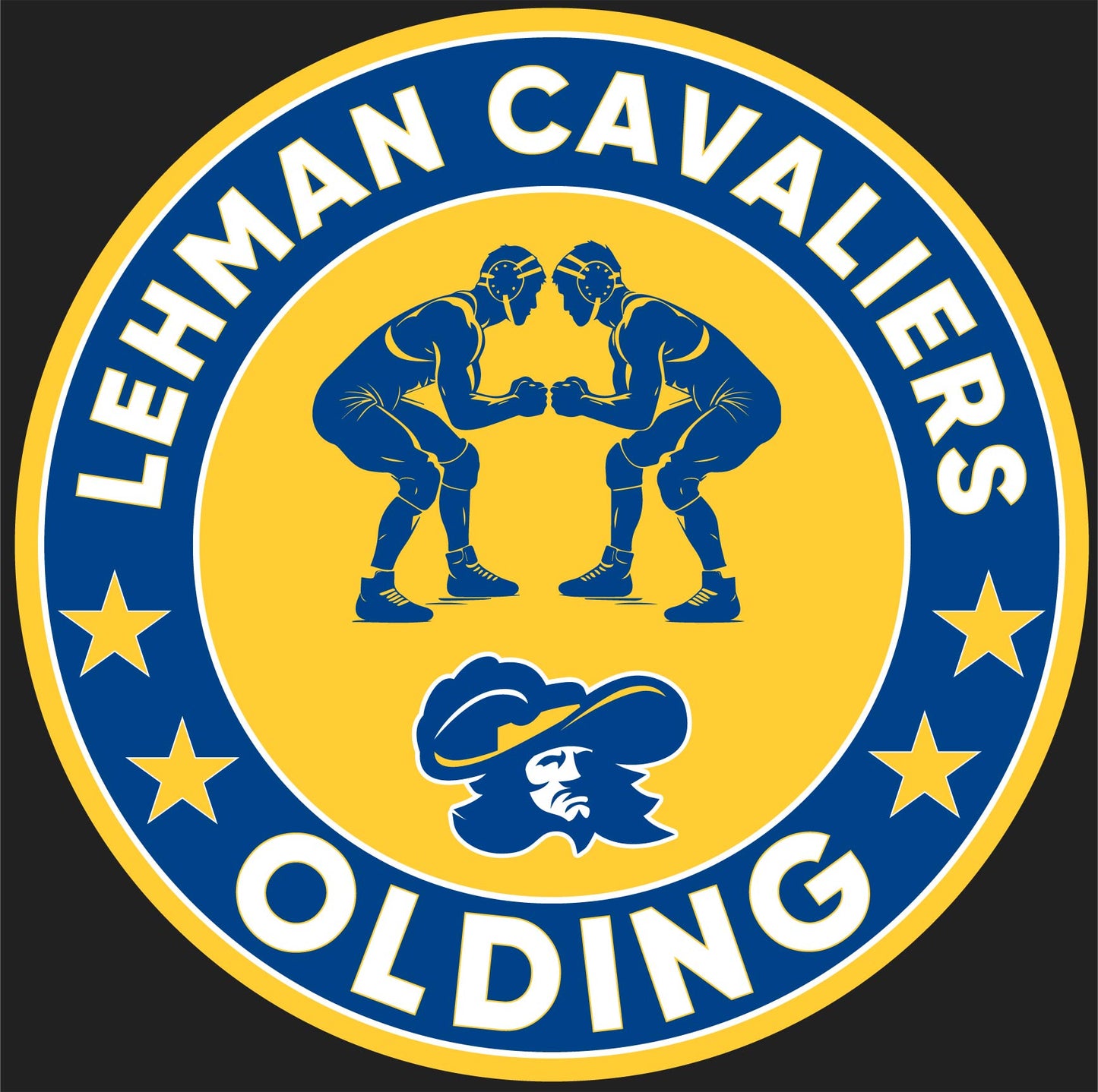 LEHMAN Wrestling Yard Sign
