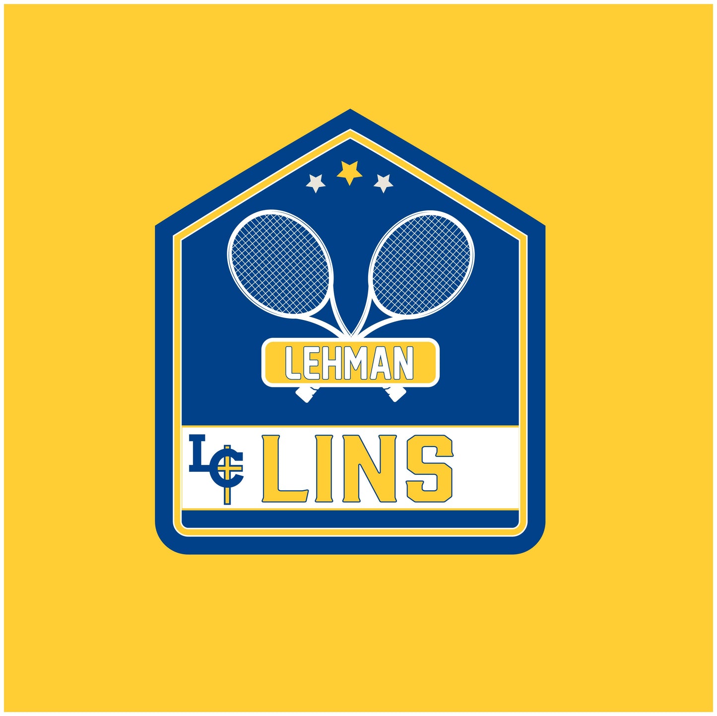 LEHMAN Tennis Yard Sign (work in progress)