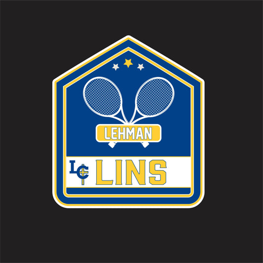 LEHMAN Tennis Yard Sign