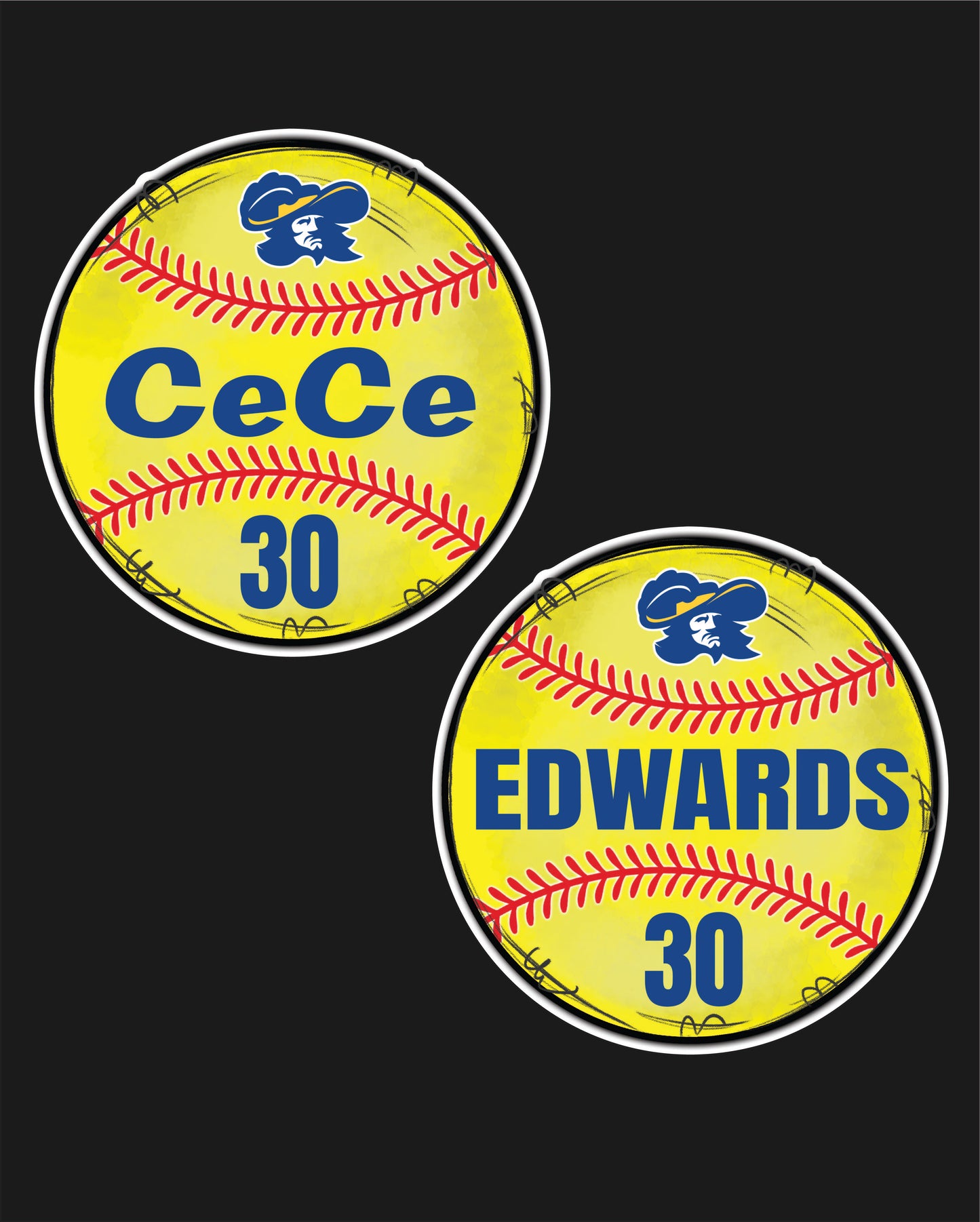 LEHMAN Softball Yard Sign